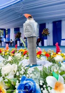 Antorcha Centroamericana por la Paz y la Libertad llega a tierra nicaragüense