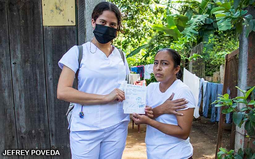 Continúa jornada de vacunación contra el Coronavirus en Managua
