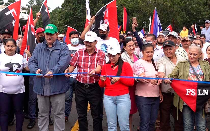 MTI inaugura nueva carretera en el tramo turístico La Estanzuela-El Tisey