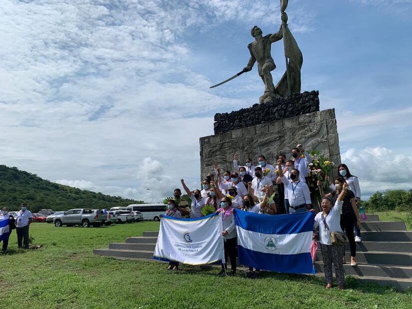 Rinden homenaje a la gesta heroica de la batalla de San Jacinto