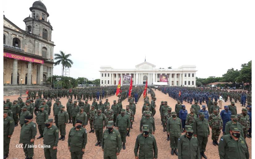 Gobierno de Nicaragua conmemora 43 años de fundación del Ejército de Nicaragua