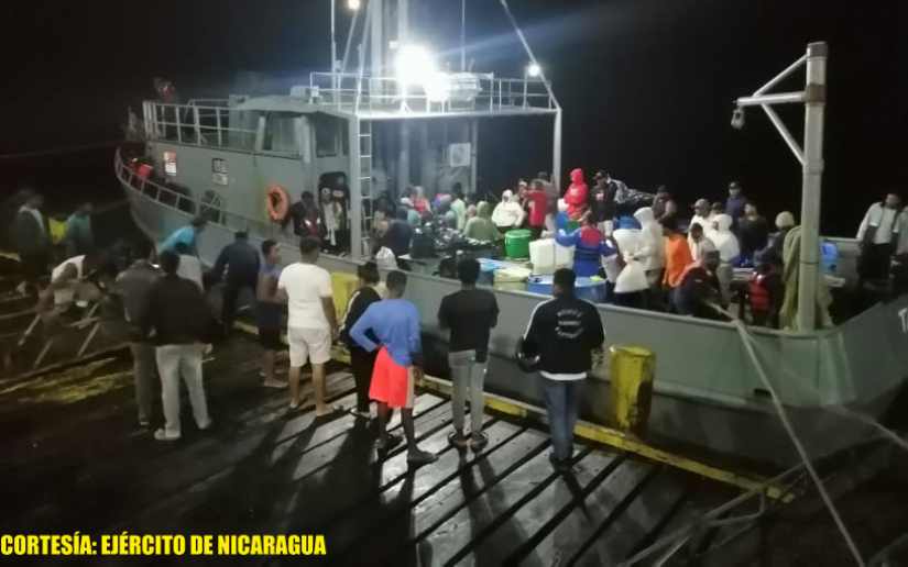 Distrito Naval Caribe realizó la evacuación de 121 personas