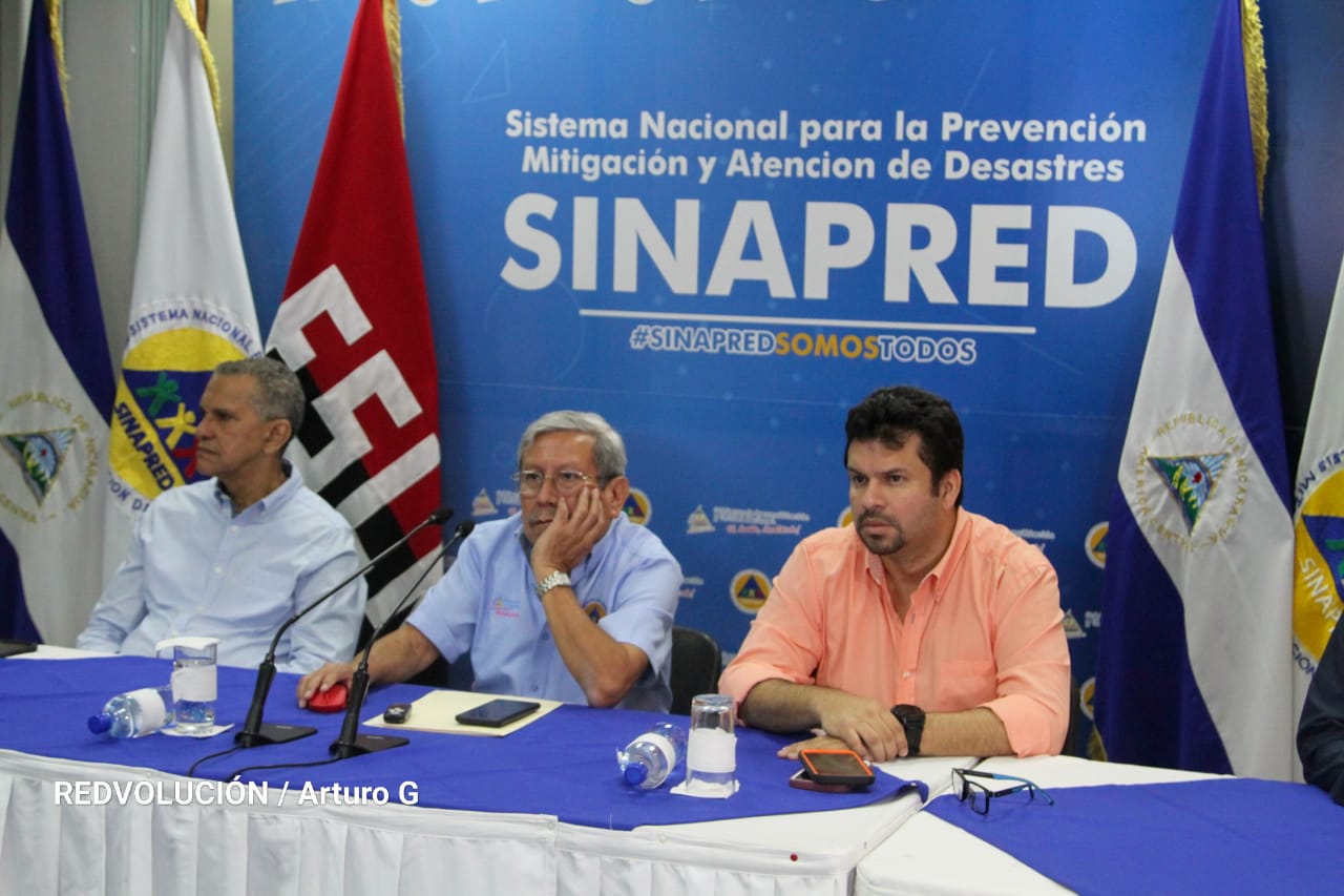 Gobierno de Nicaragua declara alerta amarilla en todo el país ante llegada de Tormenta Tropical Julia