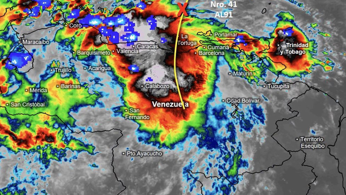 Fuertes lluvias en Venezuela provocan anegaciones y derrumbes en varias ciudades del país