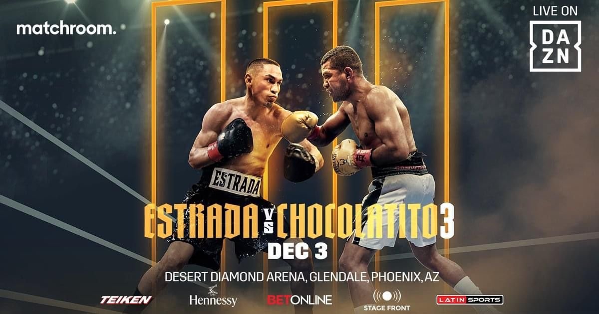 Trilogía de “Chocolatito” vs. “Gallo” será en Glendale, Arizona