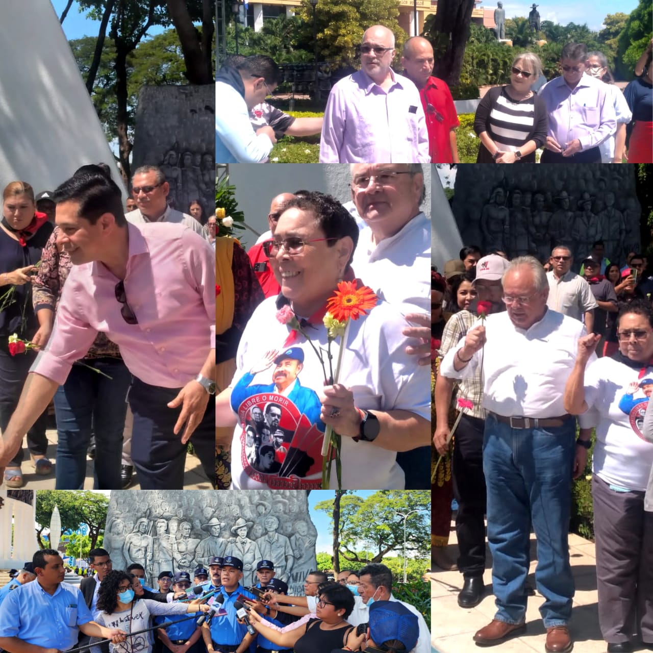 Poderes del Estado rinden homenaje al Padre de la Revolución