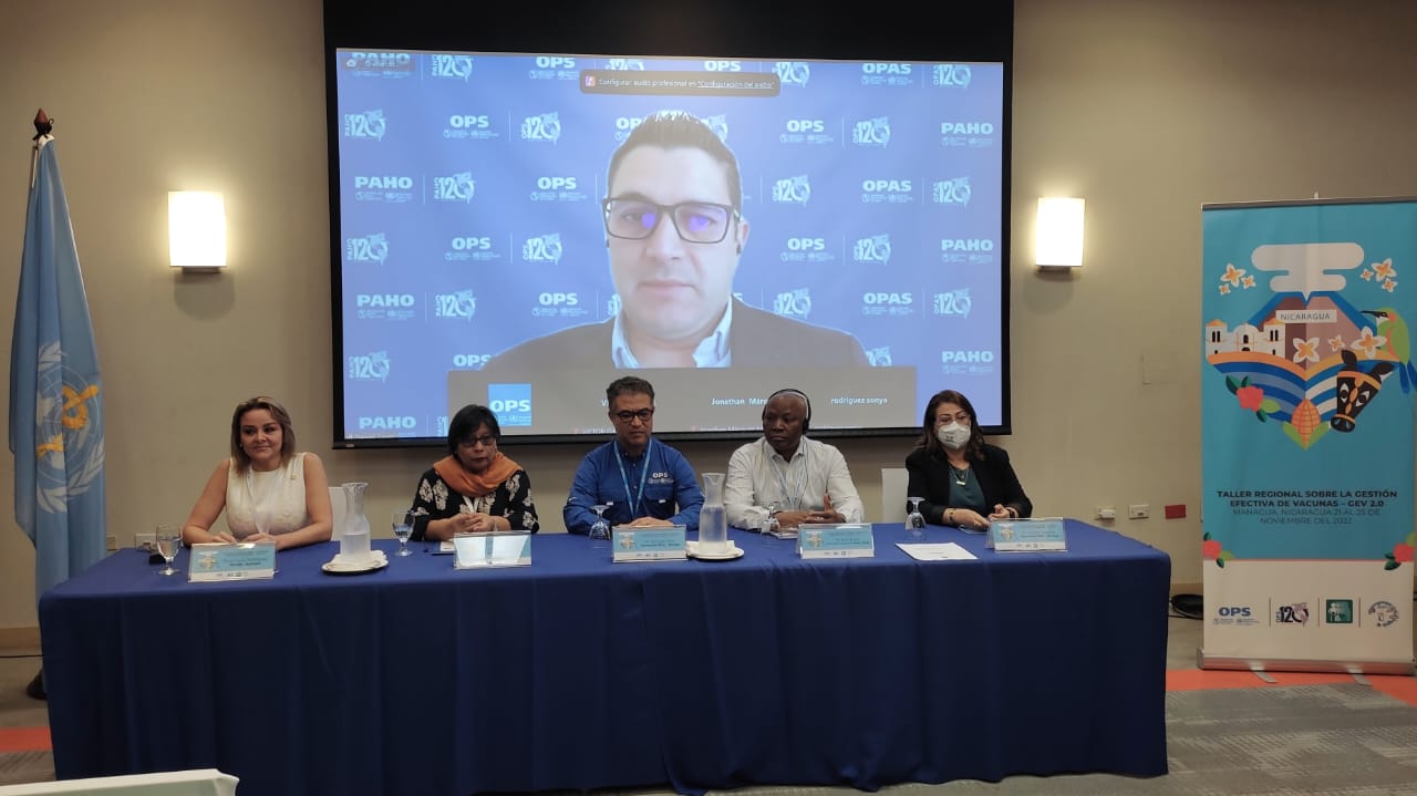 Nicaragua participa en Taller sobre gestión efectiva de vacunas 2.O