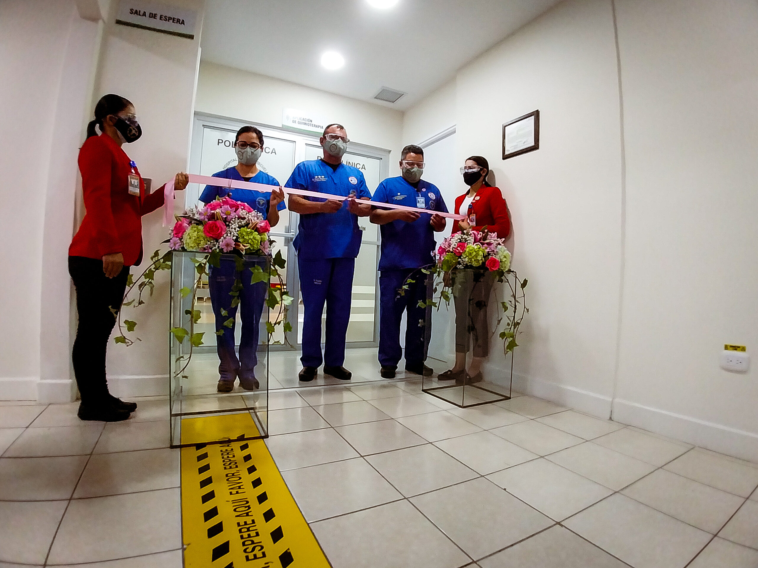 Hospital Militar inaugura nueva unidad de aplicación de quimioterapia