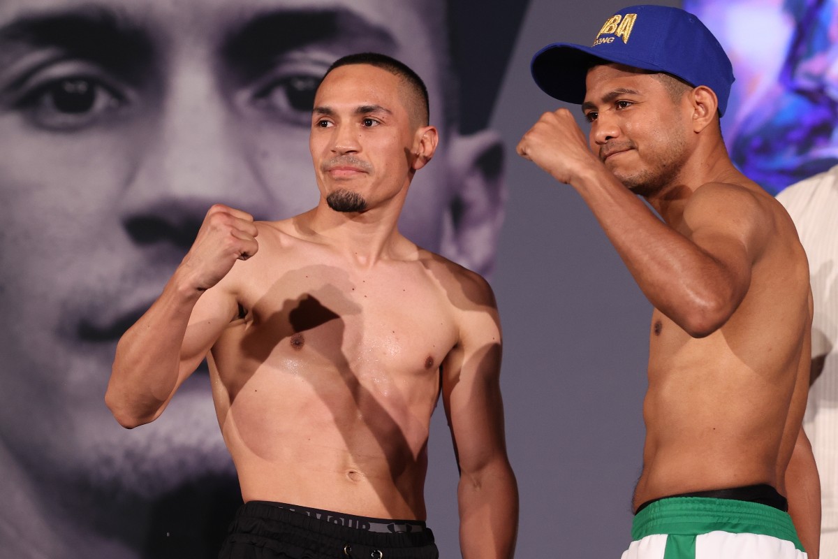 “Chocolatito” y “El Gallo” superan la báscula y todo listo para la trilogía