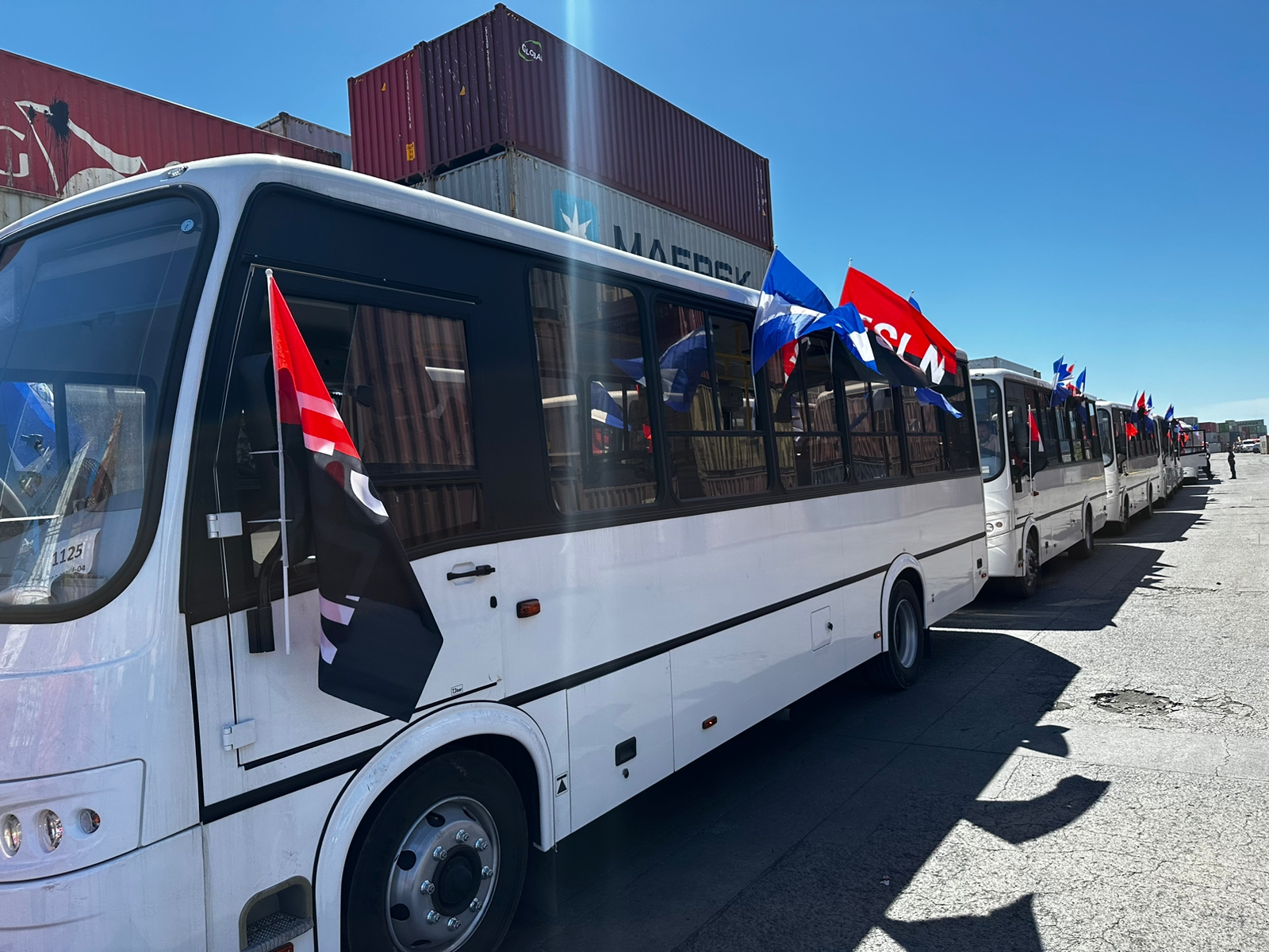 Gobierno sandinista sigue renovando el transporte colectivo con 150 unidades nuevas