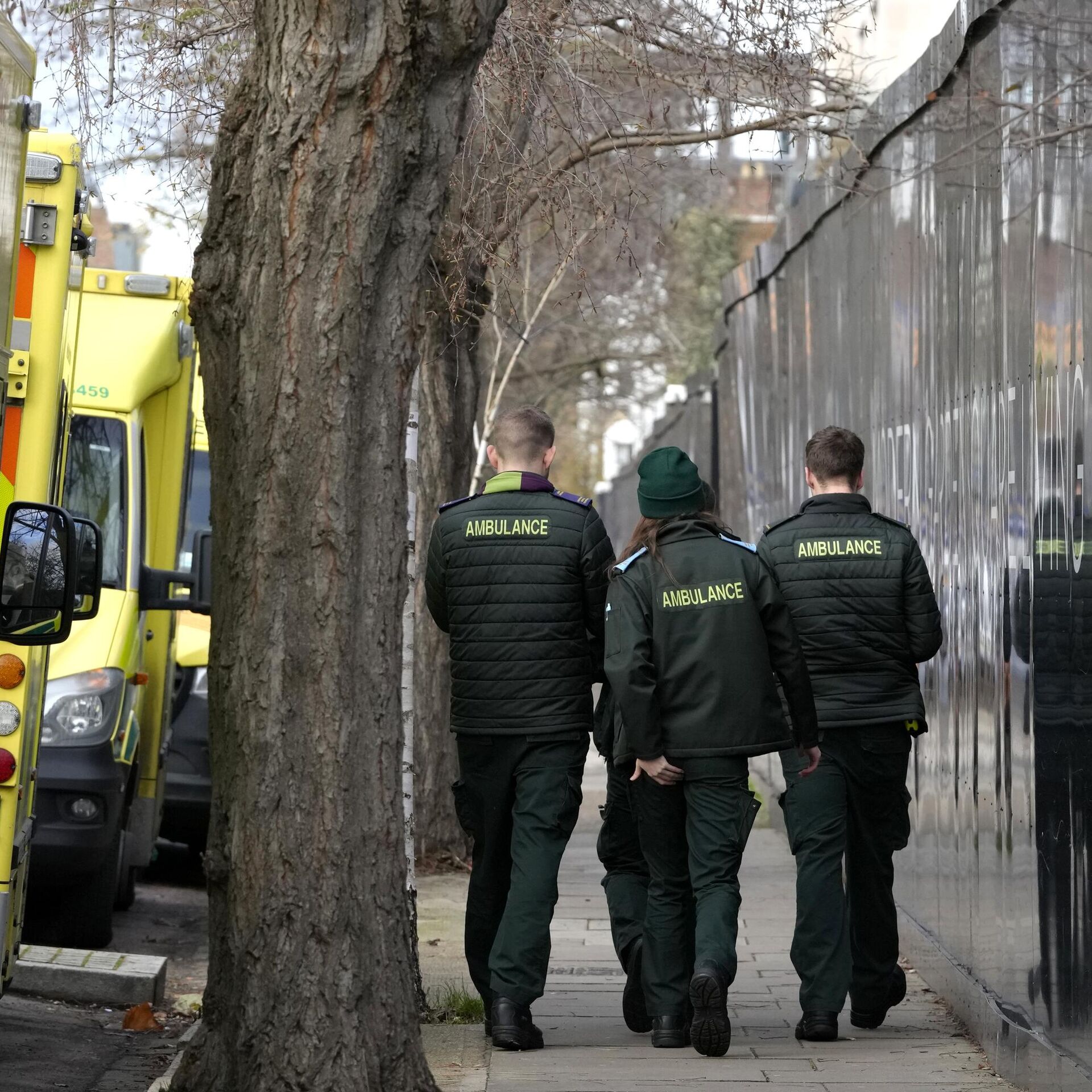Unos 25.000 empleados de ambulancias participan de una nueva huelga en el Reino Unido
