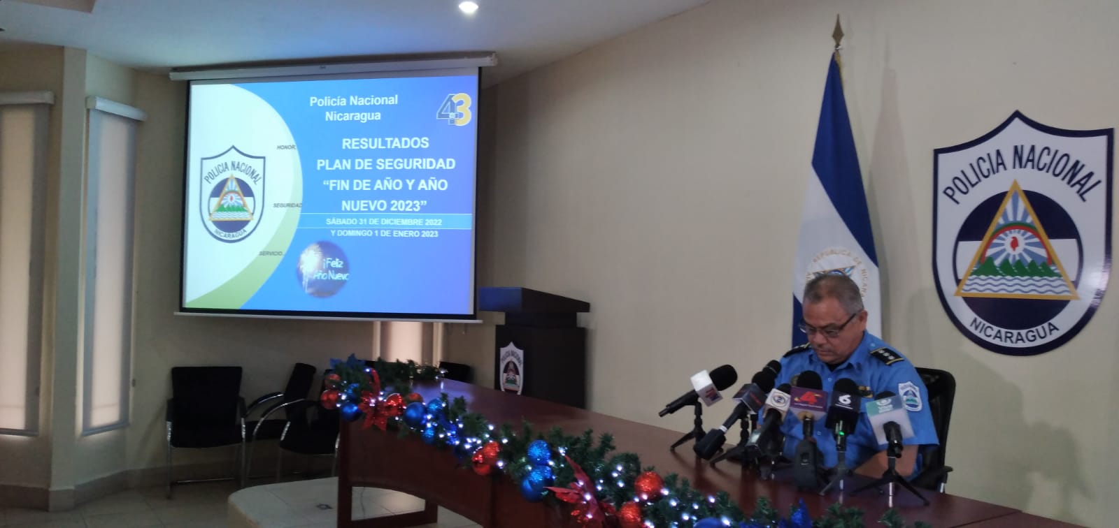 Presentan resultados del Plan de Seguridad de Fin de Año y Año Nuevo