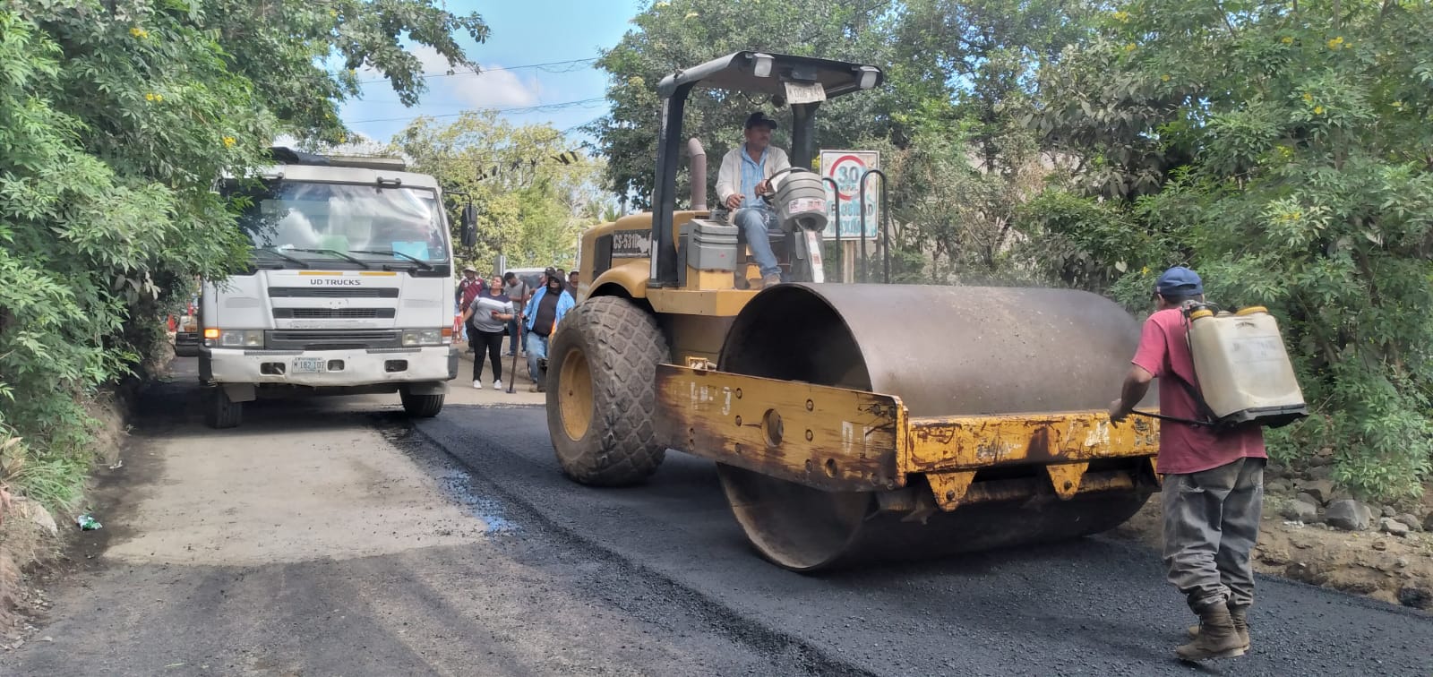 Alcaldía de Managua invierte C$4 millones en 7 nuevas calles