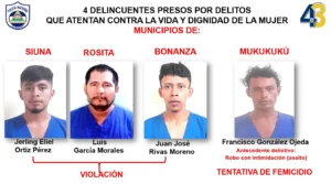 Caen 12 delincuentes que acechaban el Caribe Norte