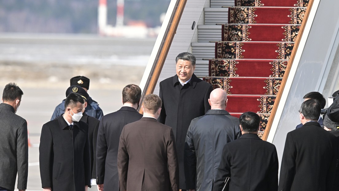 Xi Jinping llega a Rusia en una visita de Estado