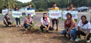 Jóvenes realizaron arborización en conmemoración a Tomás Borge