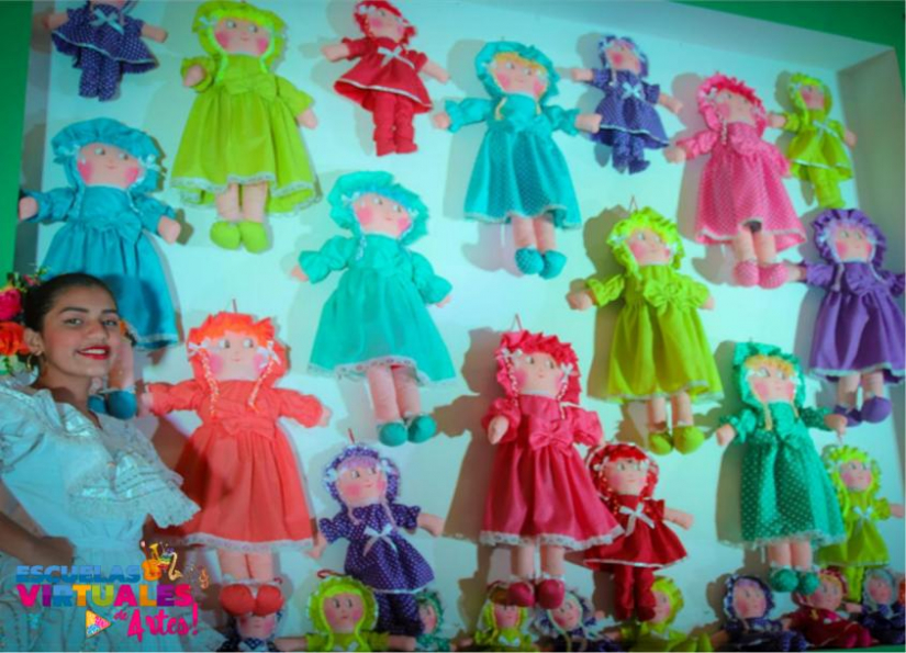 Alcaldía de Masaya impulsa elaboración de muñecas tradicionales de trapo