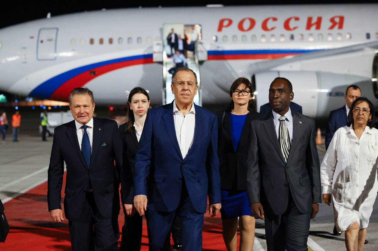 Serguéi Lavrov llega a Cuba