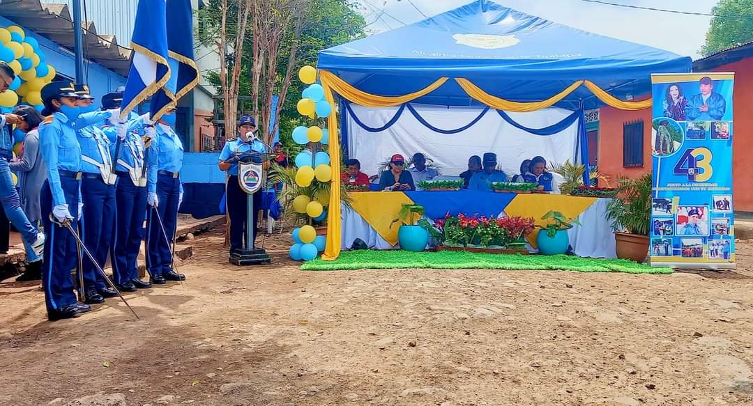 Inauguran la Comisaría 210 en Las Maderas, Managua