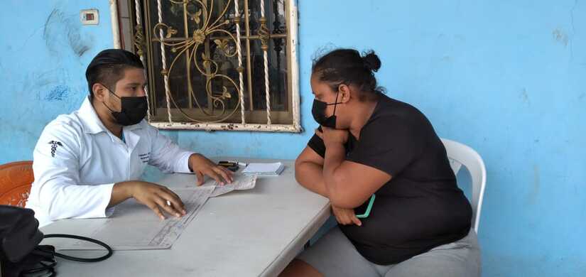 Se realiza jornada de salud en barrio Juan José Quezada