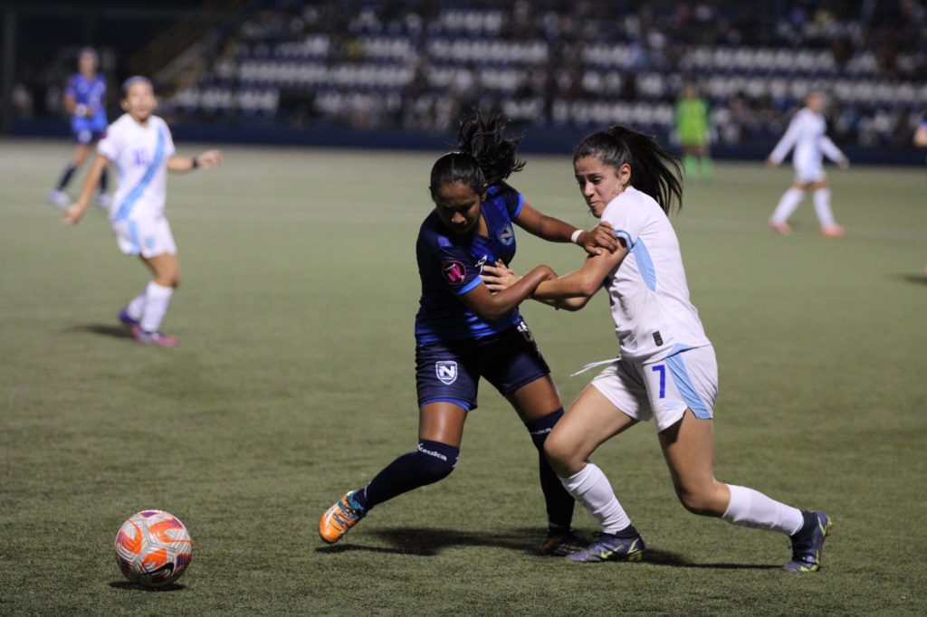 La Sub-20 femenino de fútbol de Nicaragua derrota a Guatemala