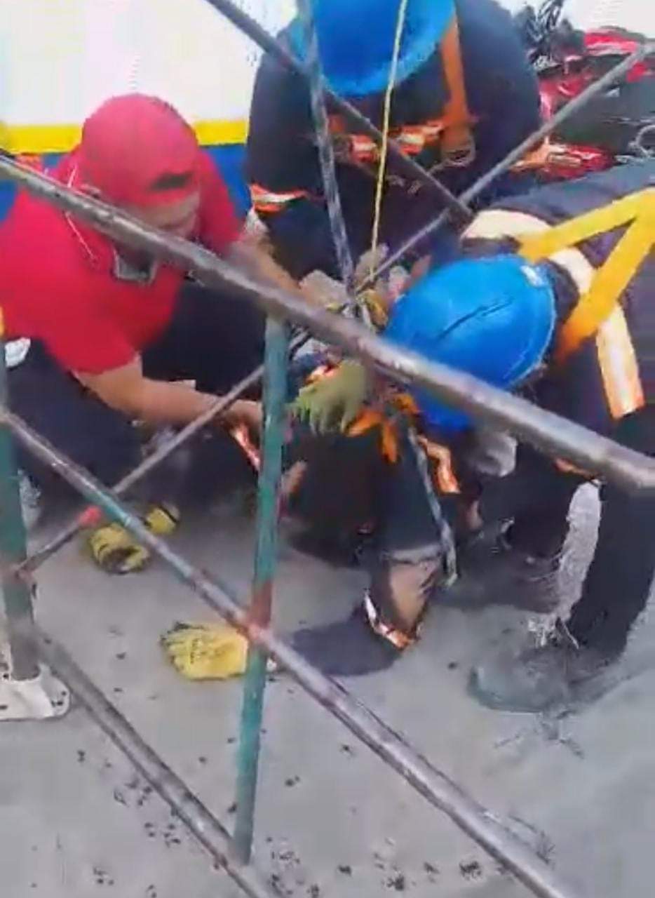 Hombre herido con pronóstico reservado al sufrir una descarga eléctrica