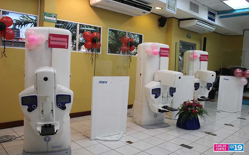 Ministerio de Salud entrega mamógrafos a los Silais