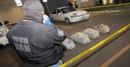 Incautan 100 kilos de cocaína en El Salvador