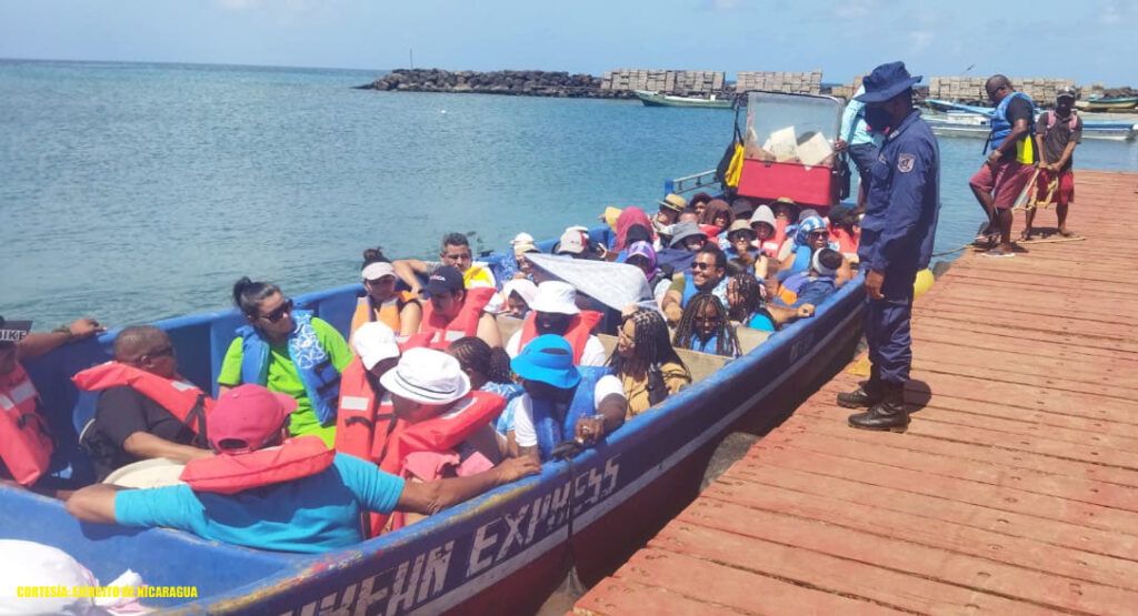 Ejercito de Nicaragua garantizó seguridad a 17 buques mercantes