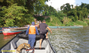 Rescatan el cuerpo de un menor que se ahogo en el Río Mico