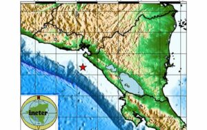 Dos sismos sacuden Chinandega y la isla de Ometepe