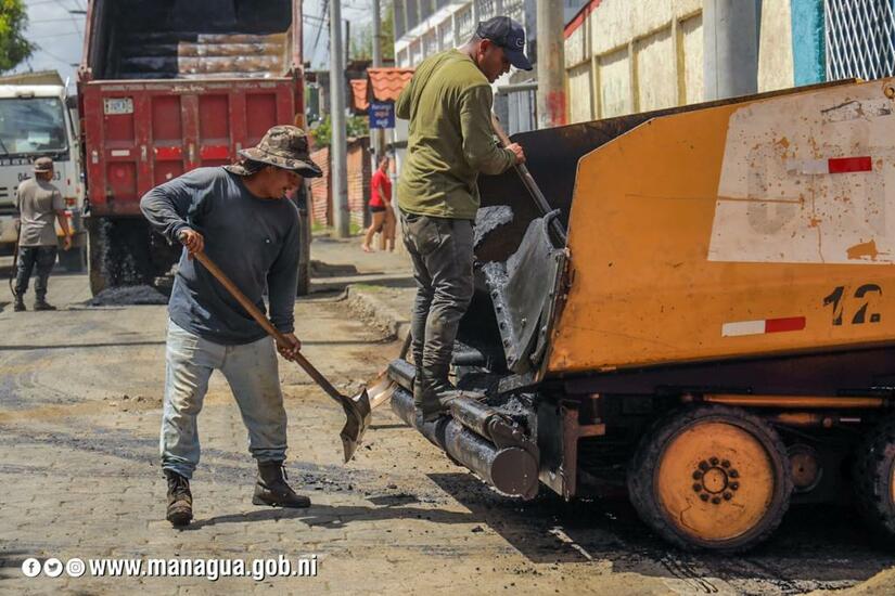 Calles para el pueblo avanza en Managua en un 22%