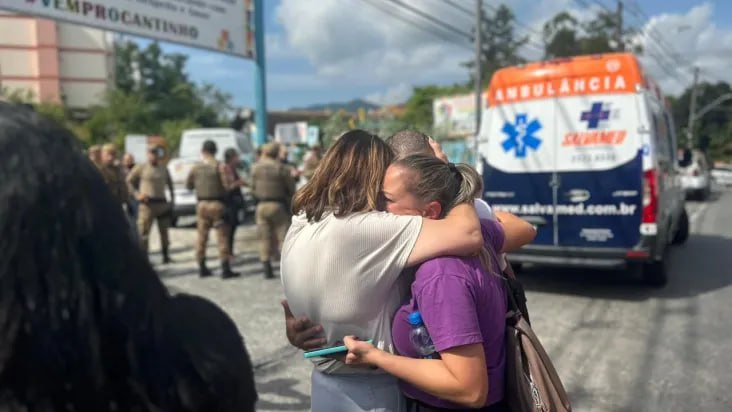Un hombre mata a cuatro niños con una hacha en una guardería en Brasil