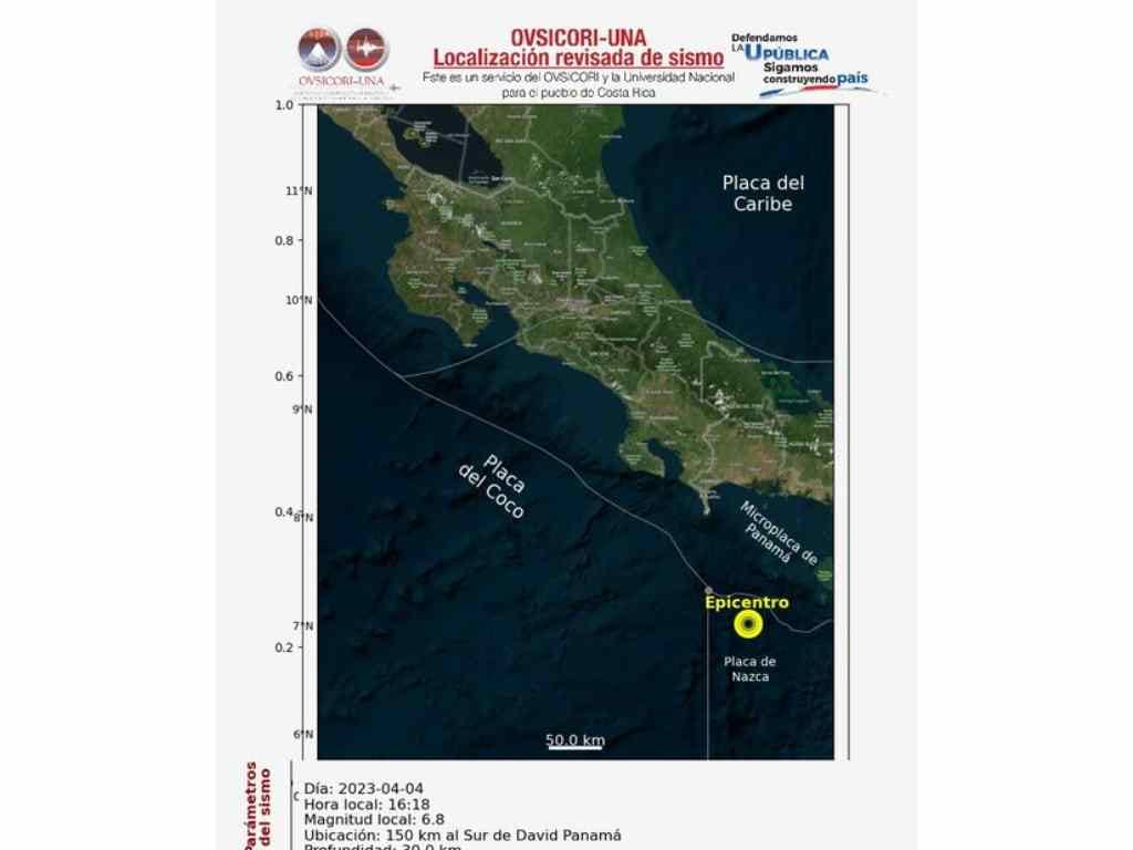 Fuerte y prolongado sismo sacudió buena parte de Costa Rica