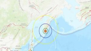 Sismo de magnitud 6.9 sacude la península de Kamchatka, Rusia