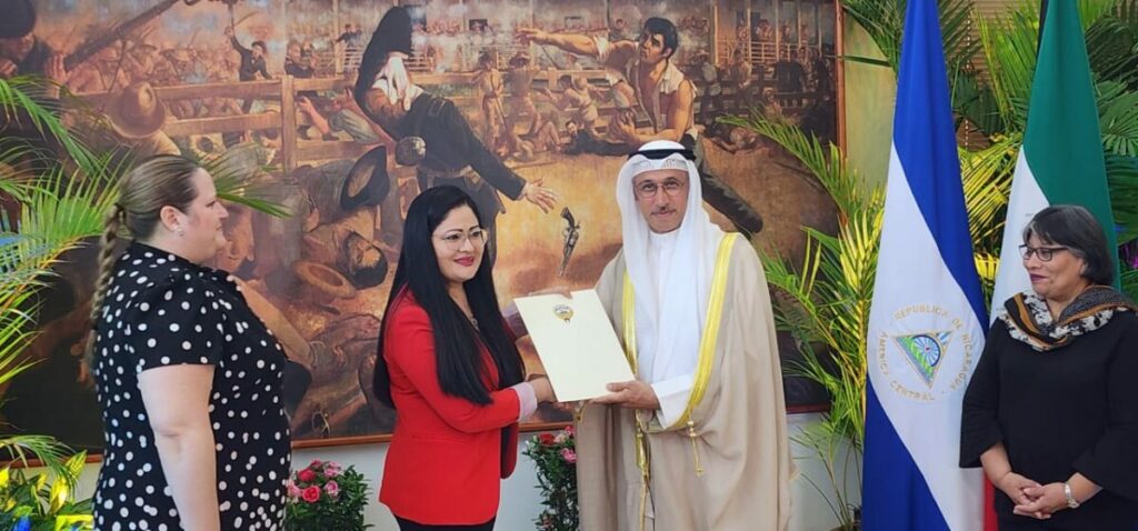 Se acredita nuevo embajador de Kuwait ante Nicaragua