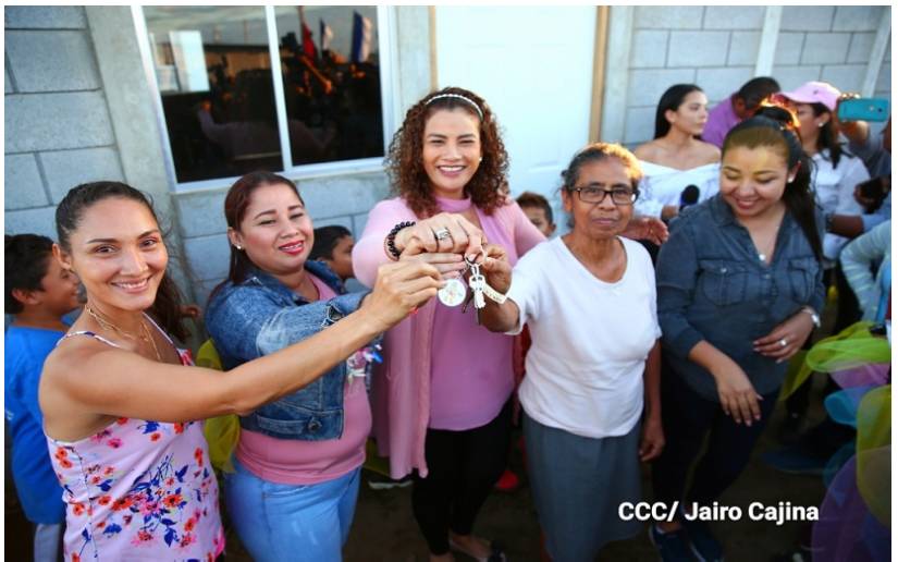 Gobierno sandinista entregará 300 viviendas y lotes a madres nicaragüenses