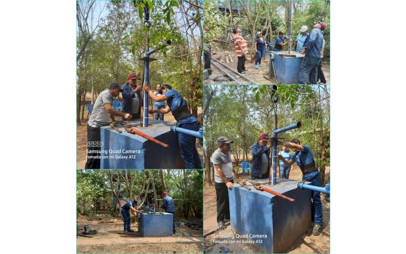 ENACAL restablece el servicio de agua potable en barrio 19 de Julio de Matagalpa