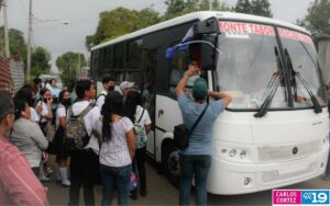 Comunidades rurales de Managua reciben nuevos autobuses rusos