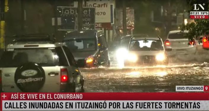 Alerta amarilla en Buenos Aires tras fuerte tormenta eléctrica