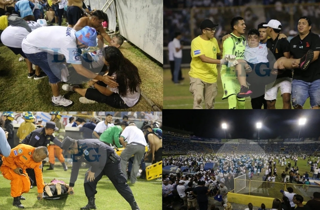 Estampida humana en estadio deja al menos 12 fallecidos y decenas de heridos en El Salvador