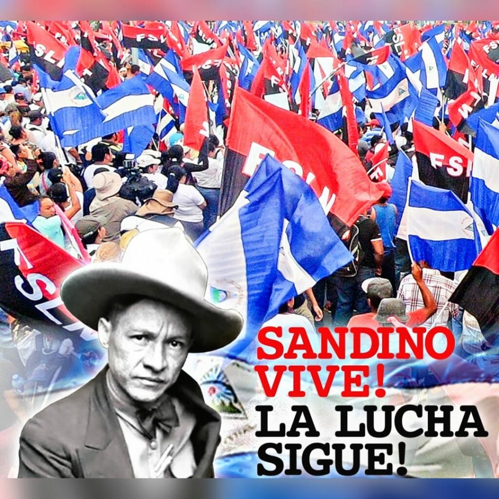 Patriotismo, autodeterminación y antiimperialismo, herencia de Sandino