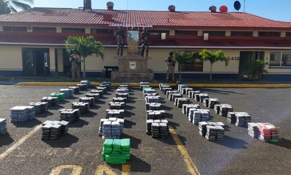 Autoridades colombianas frustran el envío de más de cinco toneladas de cocaína a Centroamérica