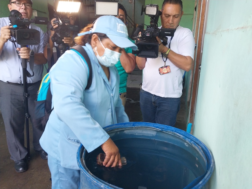 Minsa llevan acciones y mensaje de prevención de las enfermedades vectoriales al barrio Casimiro Sotelo