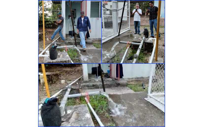ENACAL rehabilitó pozo de agua potable en hospital de Muelle de los Bueyes