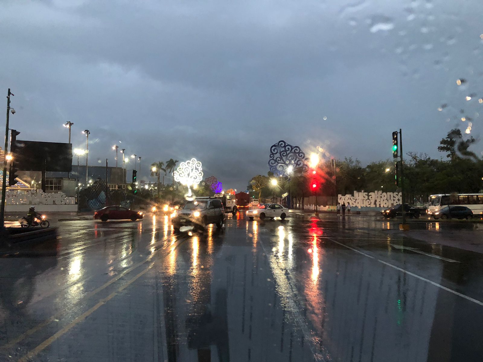 Lluvias de las últimas horas originaron afectaciones en Managua