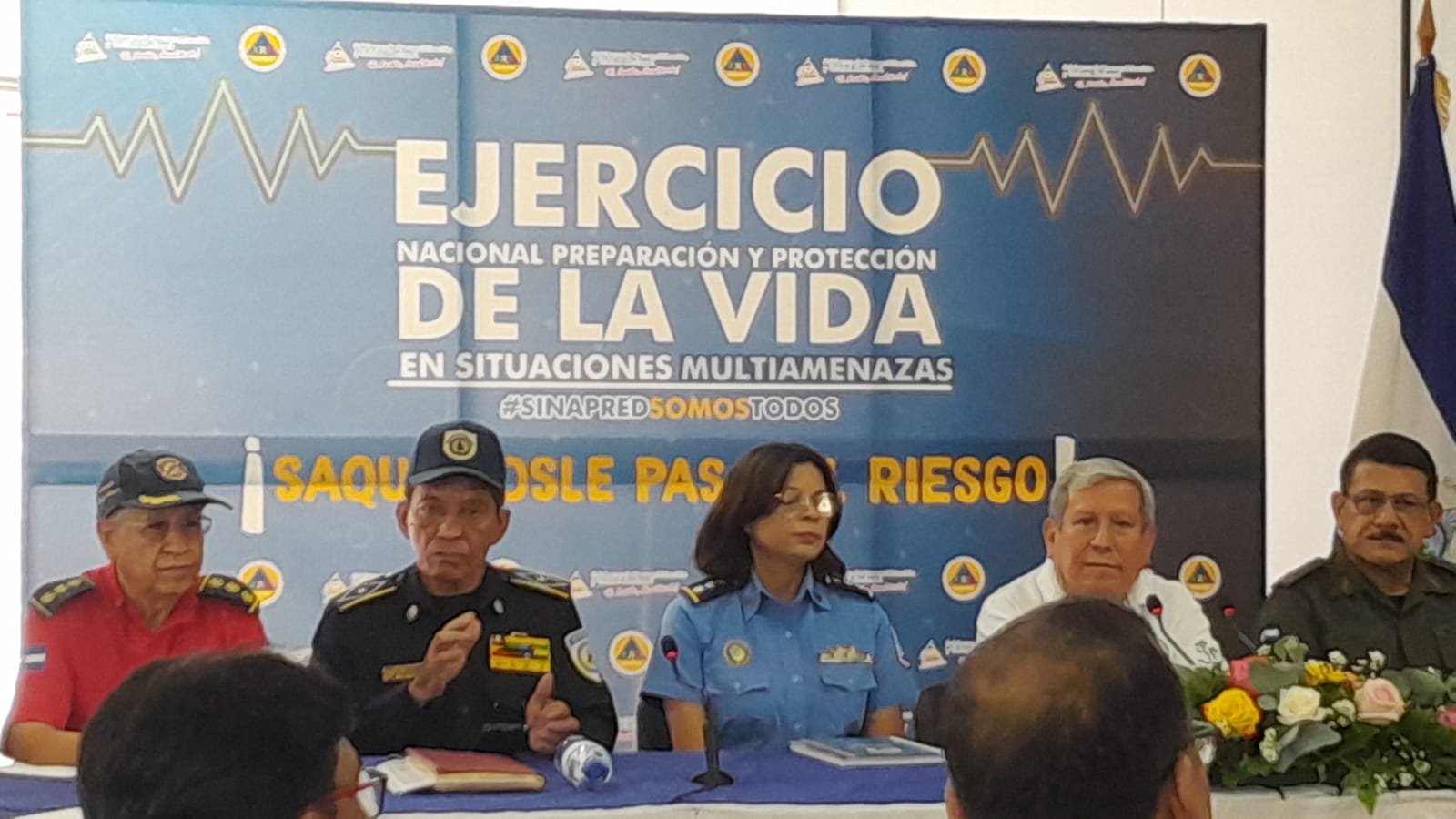 Más de un millón de personas participarán en el II Ejercicio Multiamenazas en Nicaragua