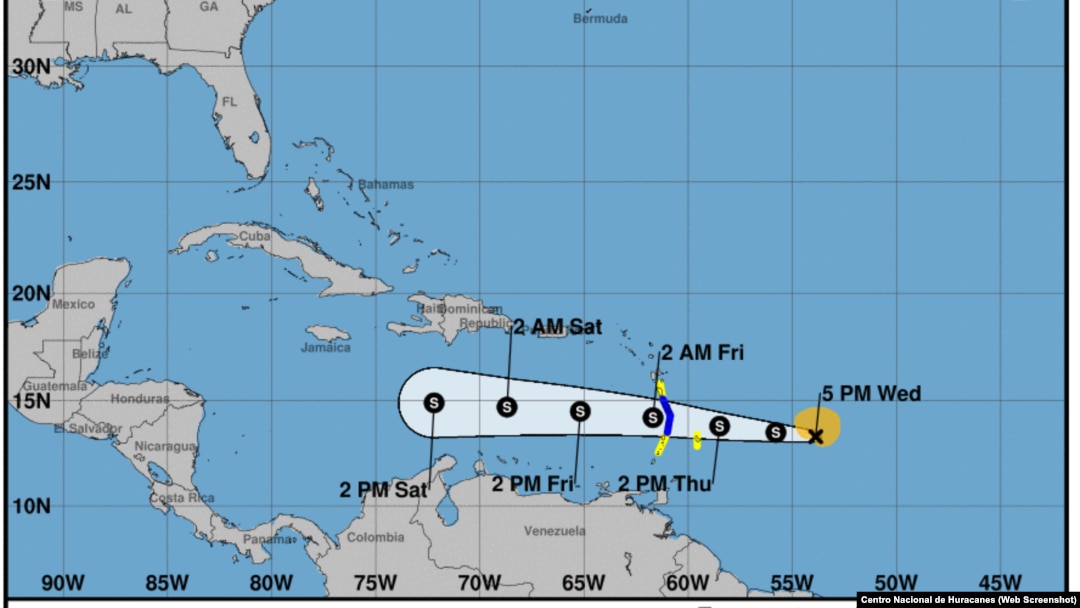 Fuerza Naval suspende navegación en el Caribe por la tormenta BRET