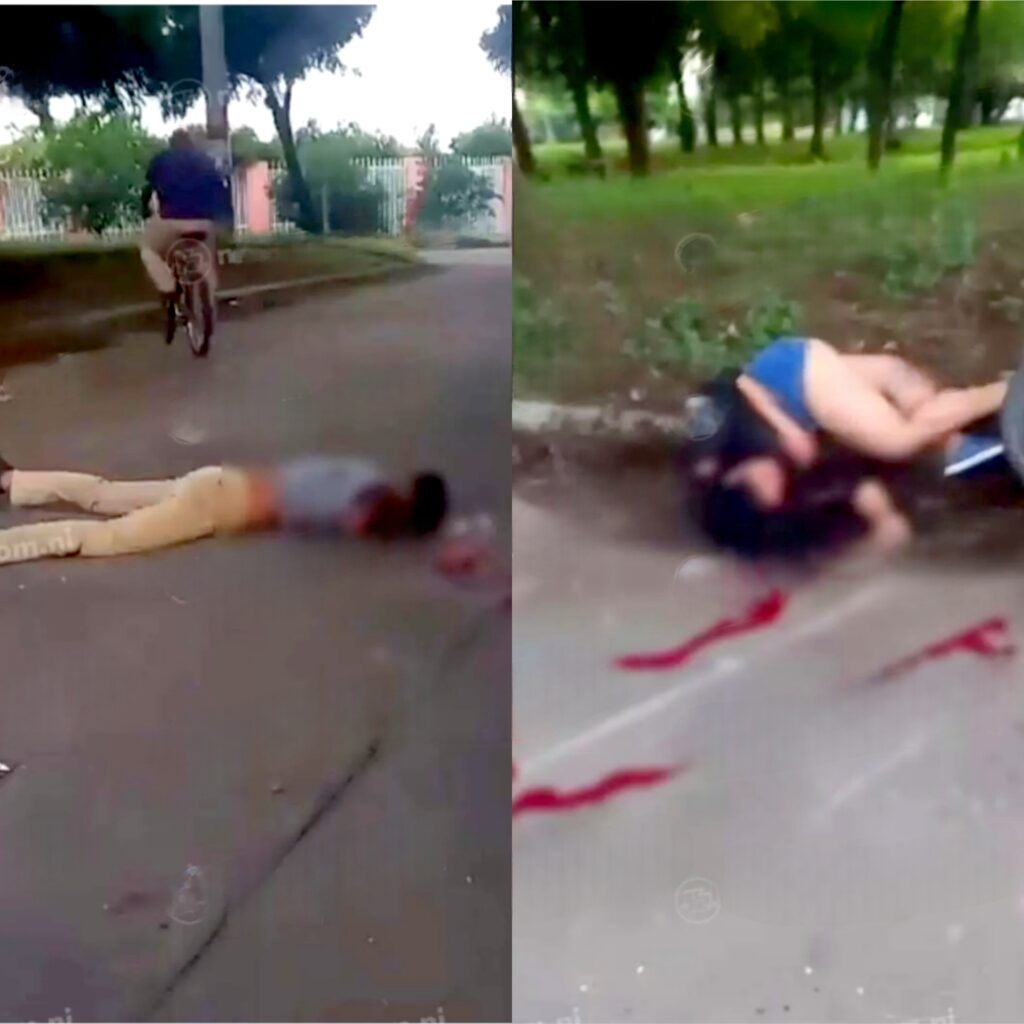 Motociclista y acompañante resultan lesionados al colisionar contra una mototaxi en Managua