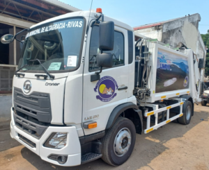 La Alcaldía de Ometepe adquiere un nuevo camión recolector de basura